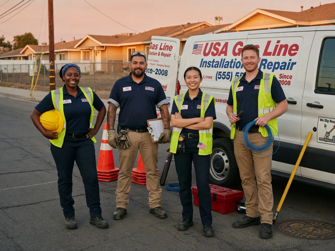 Gas Line Installation company in North Fork, ID